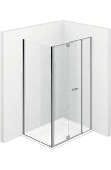 Cabina doccia con apertura pieghevole RM+RG – Replay - Vismaravetro 
