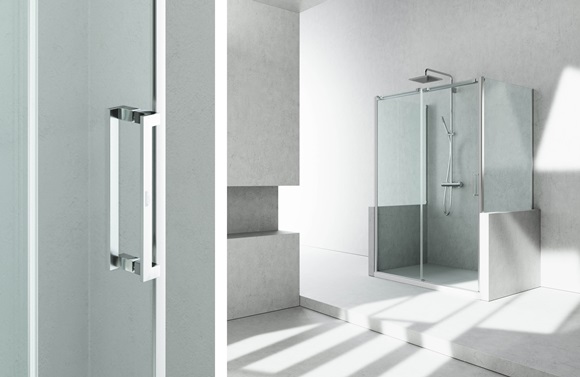 Sliding shower enclosure Gliss side panel – Gliss 