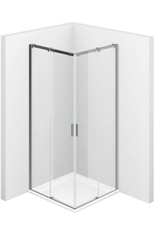 Sliding shower enclosure CA+CA – Serie 8000 - Vismaravetro