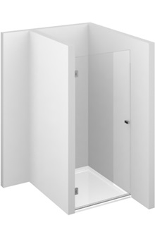 Cabina doccia con porta battente HL – Serie F - Vismaravetro