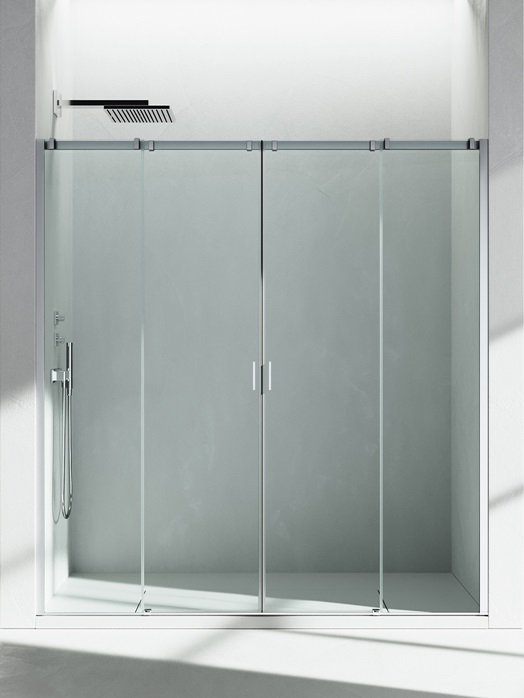 Mampara de ducha corredera C4 – Serie 8000 - Vismaravetro