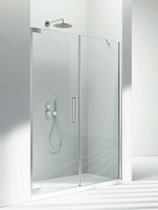 Pivot shower enclosure F2 – Flare - Vismaravetro