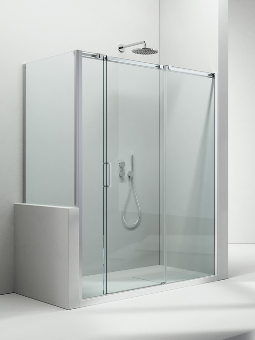 Cabina doccia con porta scorrevole D3+DP – Gliss - Vismaravetro