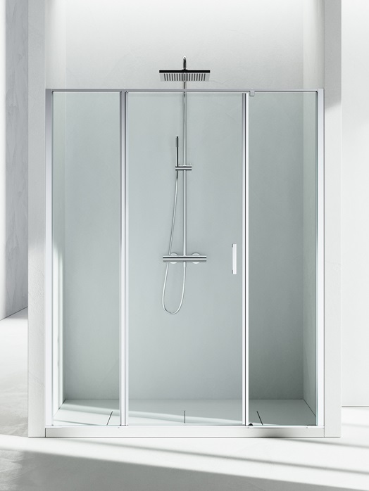 Mampara de ducha abatible LM – Linea - Vismaravetro