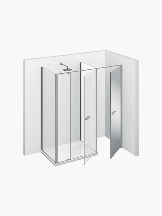 Cabina ducha compartimiento lavadora T44 – Twin - Vismaravetro