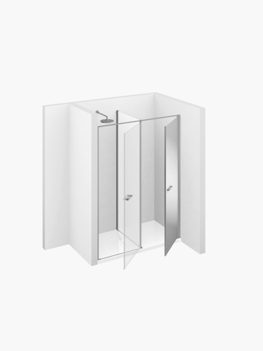 Douchecabine ruimte wasmachine T10 – Twin - Vismaravetro