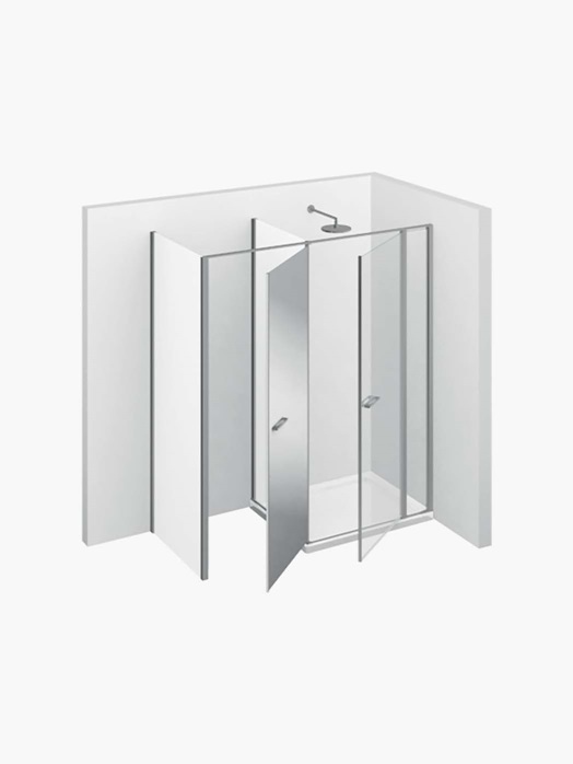 Cabina ducha compartimiento lavadora T42 – Twin - Vismaravetro