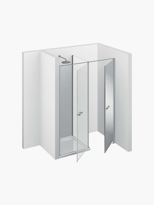 Douchecabine ruimte wasmachine T30 – Twin - Vismaravetro