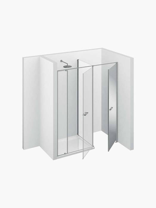 Douchecabine ruimte wasmachine T40 – Twin - Vismaravetro