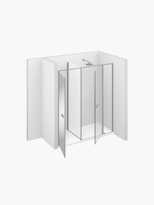 Cabina ducha compartimento guarda objects W21 – Twin - Vismaravetro