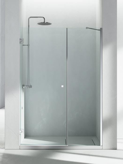 Cabina doccia con anta battente H2 – Serie F - Vismaravetro