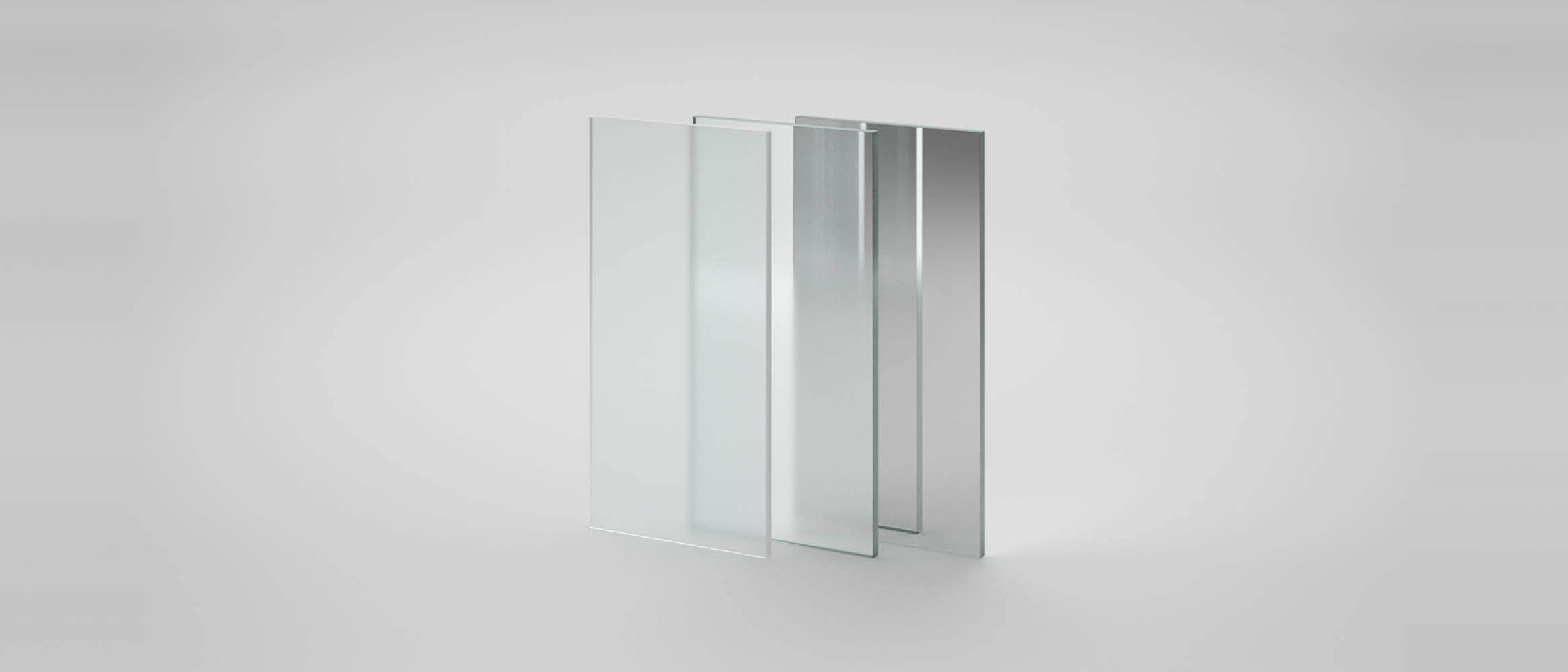 Speciaal <b>gehard glas</b> voor douchecabines